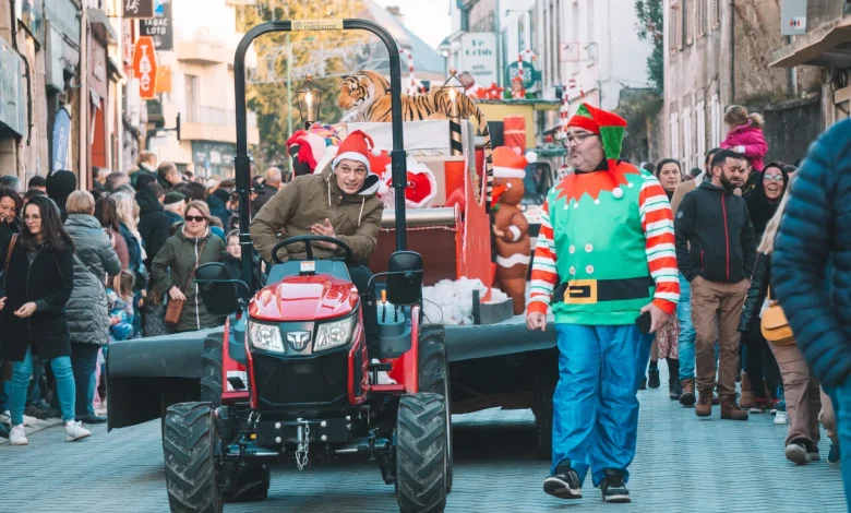 Ploërmel : nos photos du défilé des chars des Carnavaliers et des voitures illuminées