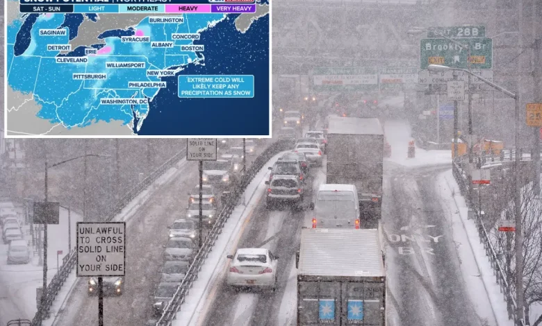 Polar vortex could bring major snow to Northeast as temps plummet