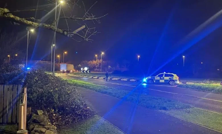 Police car involved in serious three-car crash on major South West road