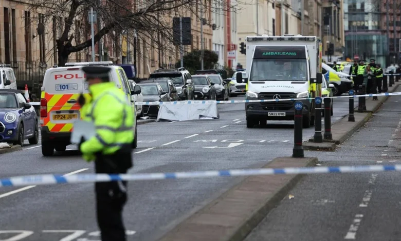 Police cordon off temple on Glasgow street amid ongoing incident