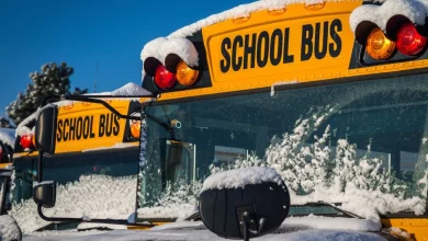 Poor weather conditions cancel North zone school buses