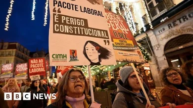 Portugal braced for mass disruption in first general strike for 12 years