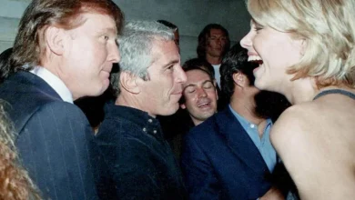 Powerful men in politics and media shown in new Epstein estate images