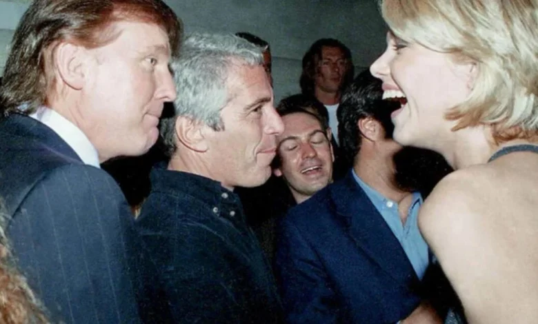 Powerful men in politics and media shown in new Epstein estate images