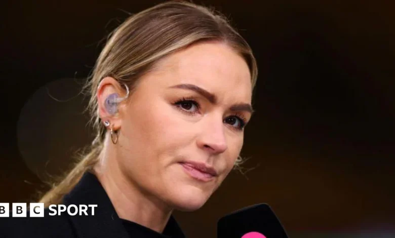 Presenter Woods 'taken ill' during England coverage