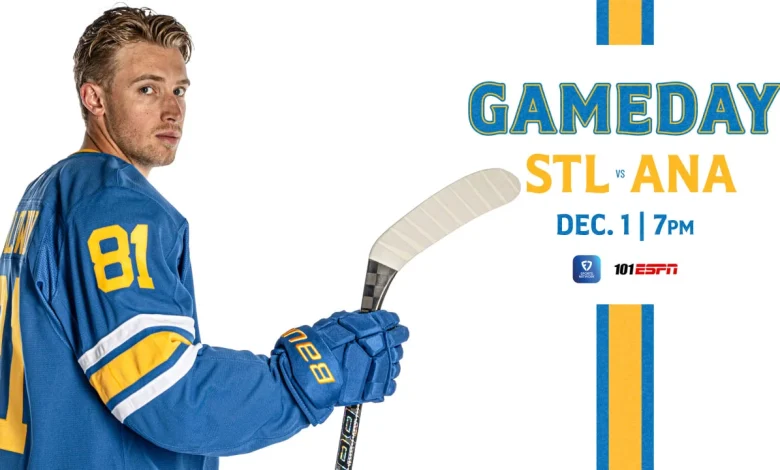 Preview: Blues vs. Ducks