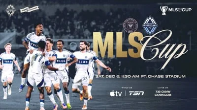 Preview: 'Caps aim to own the summit, battle Inter Miami CF in 2025 MLS Cup | Watch on Apple TV, TSN, FOX