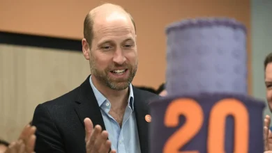 Prince William honoured for charity work started by Princess Diana