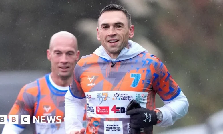 Prince William praises 'inspiring' Kevin Sinfield