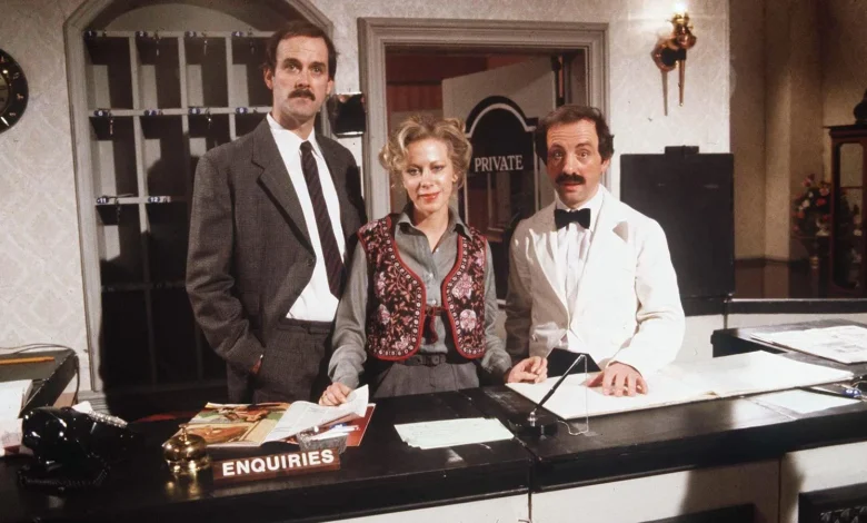 Prince William tells John Cleese his kids have just discovered Fawlty Towers