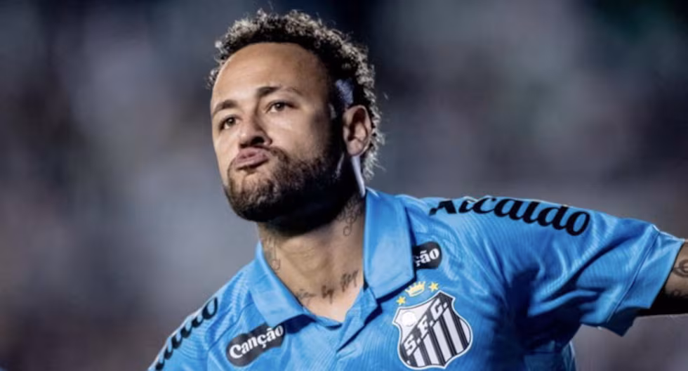Problemas en la rodilla, pero sueña con el Mundial 2026: goles y ‘hat-trick’ de Neymar en Santos