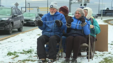 Protesters demand Albany County end contract with Avelo Airlines
