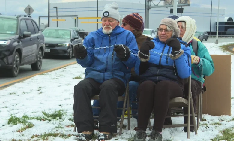 Protesters demand Albany County end contract with Avelo Airlines