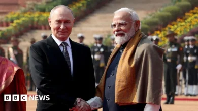 Putin India visit: Russian president in Delhi to meet Prime Minister Narendra Modi - follow live