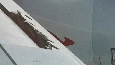 Qantas A380’s wing peels apart on first flight after returning to service