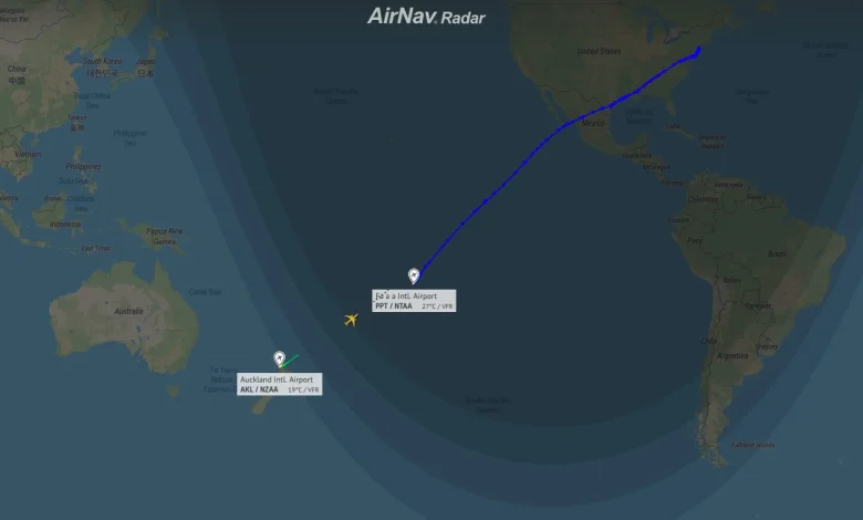 Qantas QF3 declared an emergency and diverted in middle of Pacific