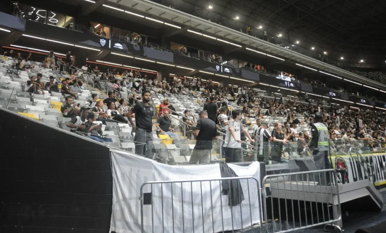 Quantos ingressos o Atlético vendeu para o jogo contra o Vasco na Arena MRV?