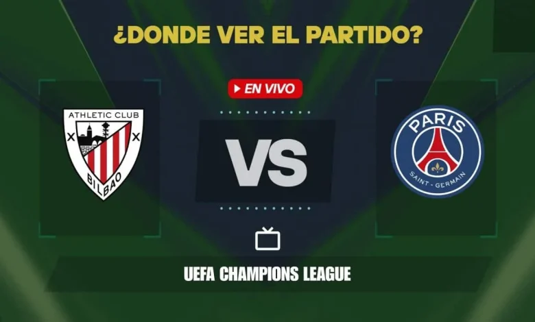 Qué canal pasa Athletic Club vs PSG hoy: dónde ver GRATIS y EN VIVO la Champions League