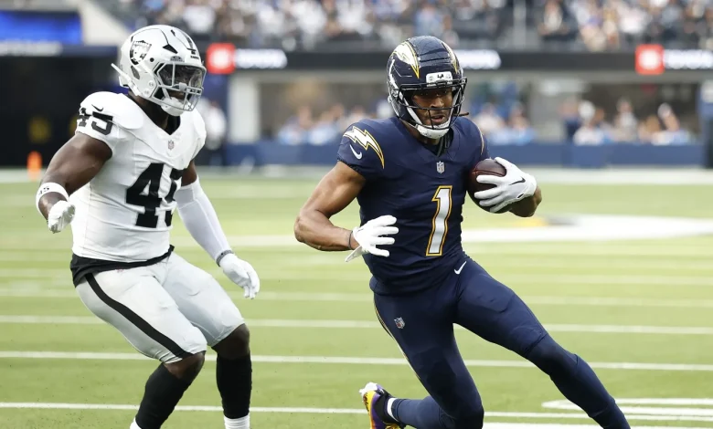 Quentin Johnston questionable, Justin Herbert and Ladd McConkey set to play