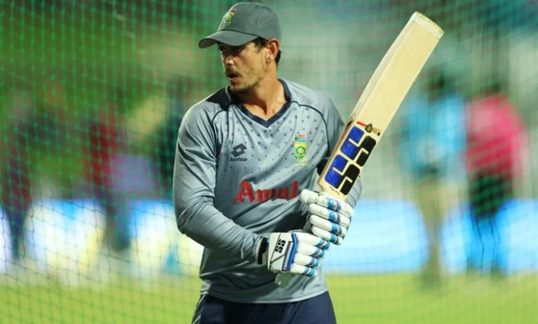 Quinton de Kock becomes 7th SA batter to score 13,000 international runs