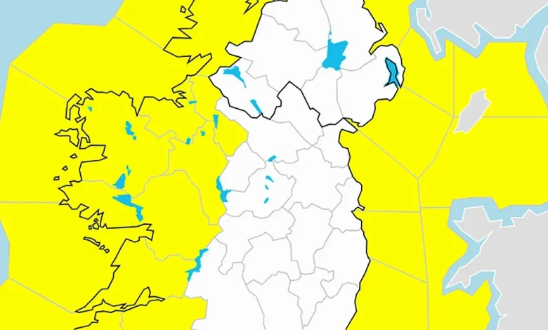 Rainfall warning for Cork and Kerry upgraded to status orange