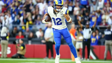 Rams gash Cardinals for over 300 first-half yards