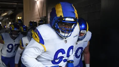 Rams starting lineman suffers injury in first quarter vs. Seahawks