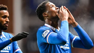 Rangers 1-0 Hibernian: Emmanuel Fernandez on target as hosts move up to third in Scottish Premiership