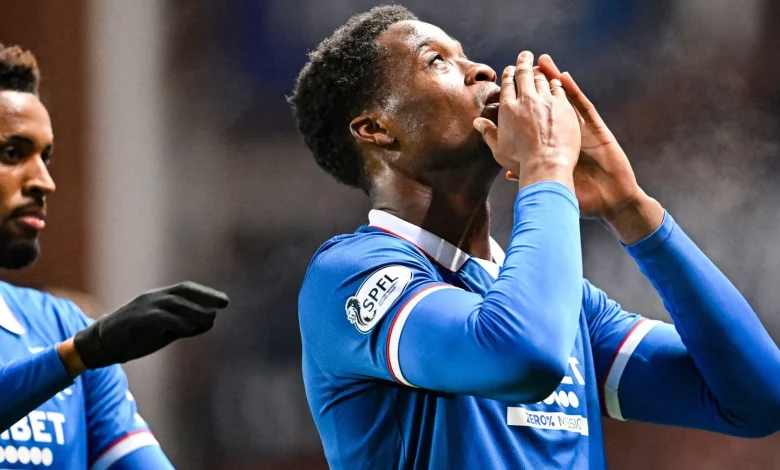 Rangers 1-0 Hibernian: Emmanuel Fernandez on target as hosts move up to third in Scottish Premiership