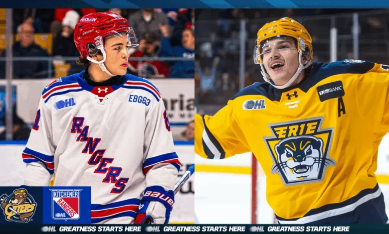 Rangers acquire overage forward Dylan Edwards from Otters in exchange for former first-rounder Headrick