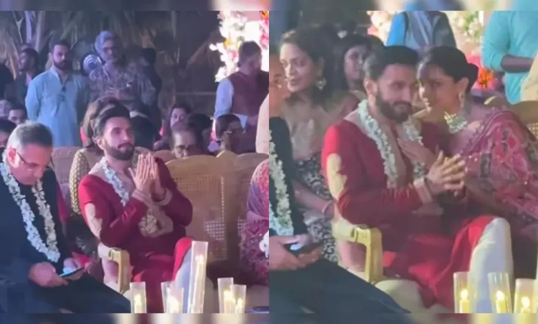 Ranveer Singh And Deepika Padukone Take Over Goa For His Cousin's Wedding. Viral Videos