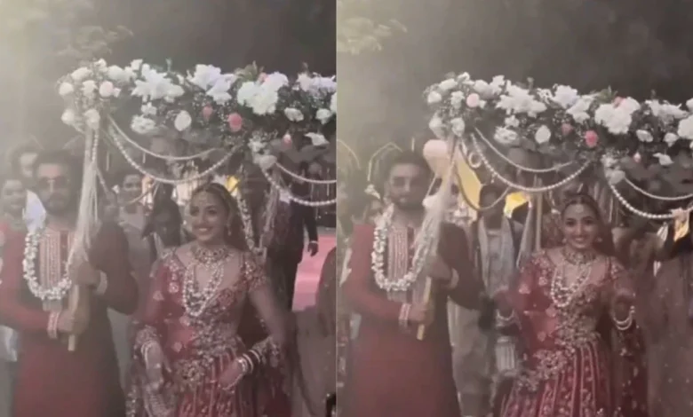 Ranveer Singh turns emotional as he walks his cousin down the aisle. Watch