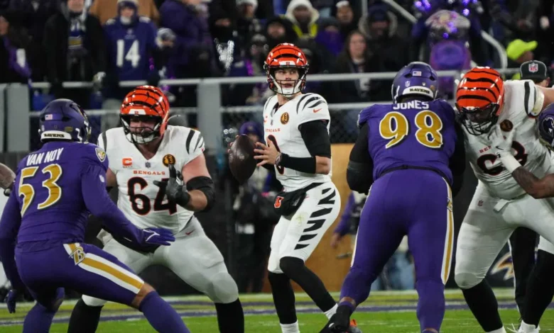 Ravens-Bengals will be played in very cold conditions