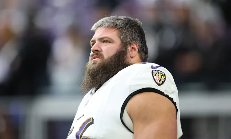 Ravens OL Ben Cleveland suspended 3 games for violating NFL's substance abuse policy