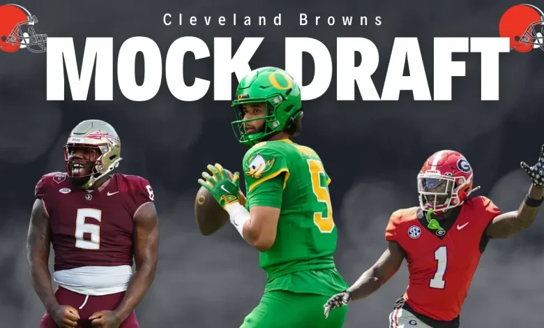 Rebuilding: Cleveland Browns 2026 7 Round NFL Mock Draft!