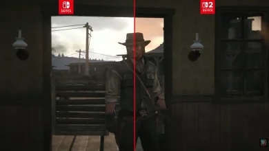 Red Dead Redemption "Switch 1 Vs. Switch 2" comparison