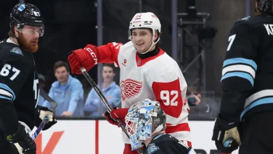 Red Wings Looking to Extend Recent Nine-Game Surge When Hosting Utah Mammoth