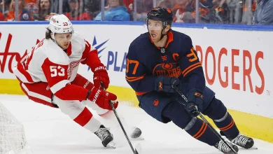 Red Wings Try To Extend Point Streak To Six in Road Clash With McDavid, Oilers