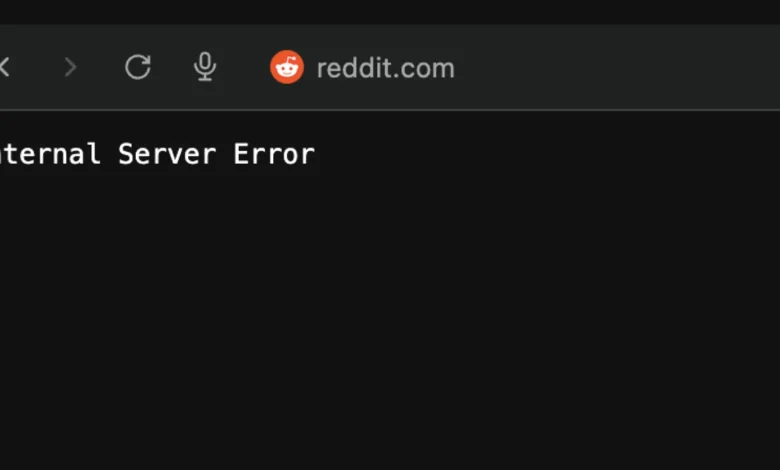 Reddit down on web as site throws 'Internal Server Error'
