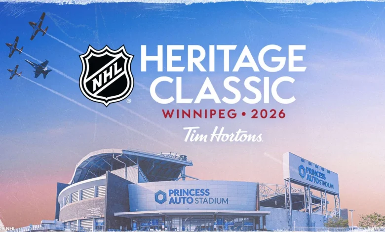 Release: Tim Hortons NHL Heritage Classic™ returns to Winnipeg in October 2026