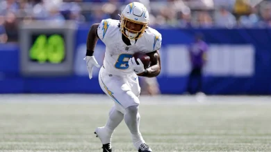 Report: Chargers RB Omarion Hampton expected to play vs. Eagles