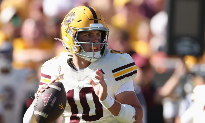 Report: Sam Leavitt to enter transfer portal after 2 seasons as ASU starting quarterback