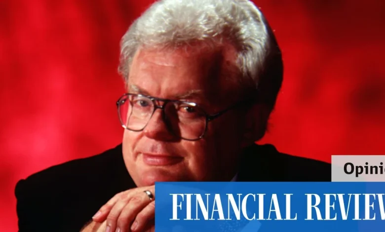 Richo didn’t make Hawke or Keating. He just took the credit