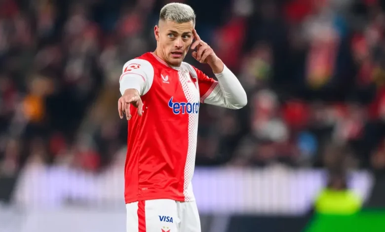 Říkal jsem si, že mi Liga mistrů asi není souzená. Lídr Slavie o zápasu s Tottenhamem i reprezentaci