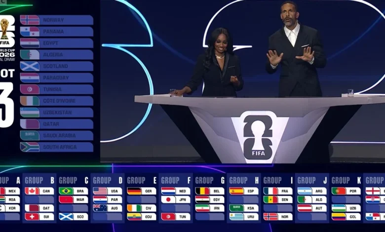 Rio Ferdinand and Yaya Toure in awkward exchange at World Cup draw - 'What you trying to do?'