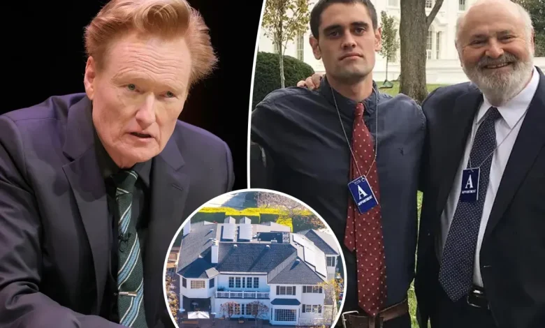 Rob Reiner's son Nick asked A-listers these three strange questions at Conan O'Brien's Christmas party