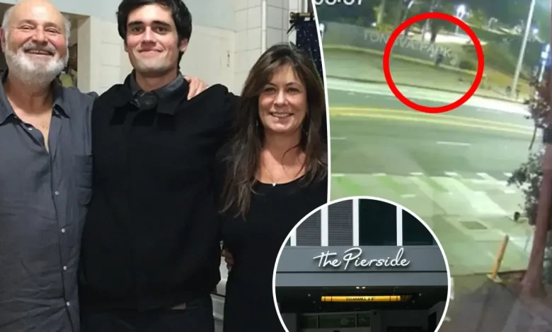 Rob Reiner's son Nick walks to hotel within hours of parents' murders in new surveillance footage