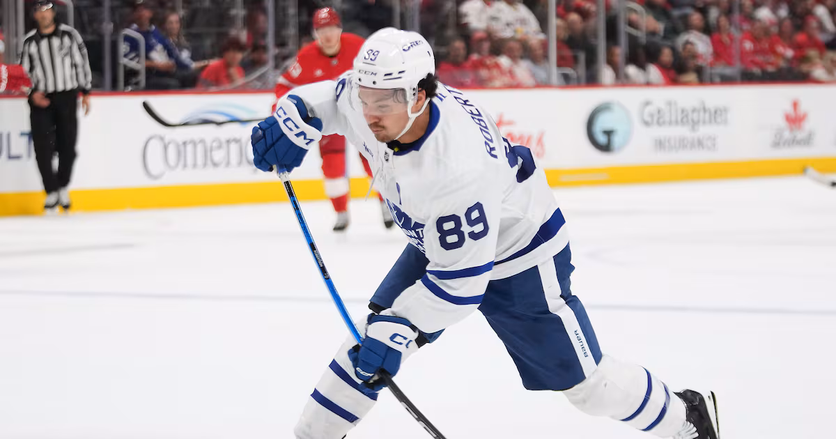 Robertson scratched vs. Bolts, Berube says wingers’s play has ‘dropped off’