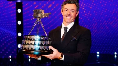 Rory McIlroy becomes the first golfer since the 1980s to win the BBC Sports Personality of the Year award after stellar 2025
