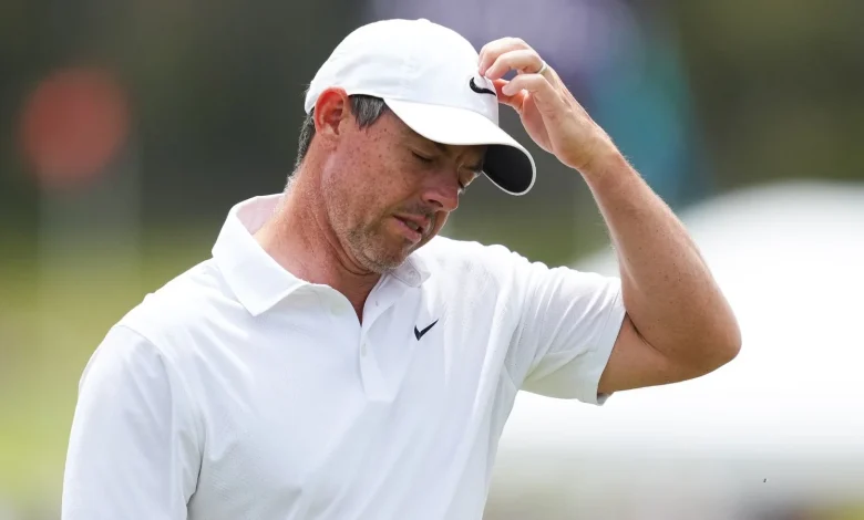 Rory McIlroy suffers 'roller coaster' first round at Australian Open as he shoots one-over 72